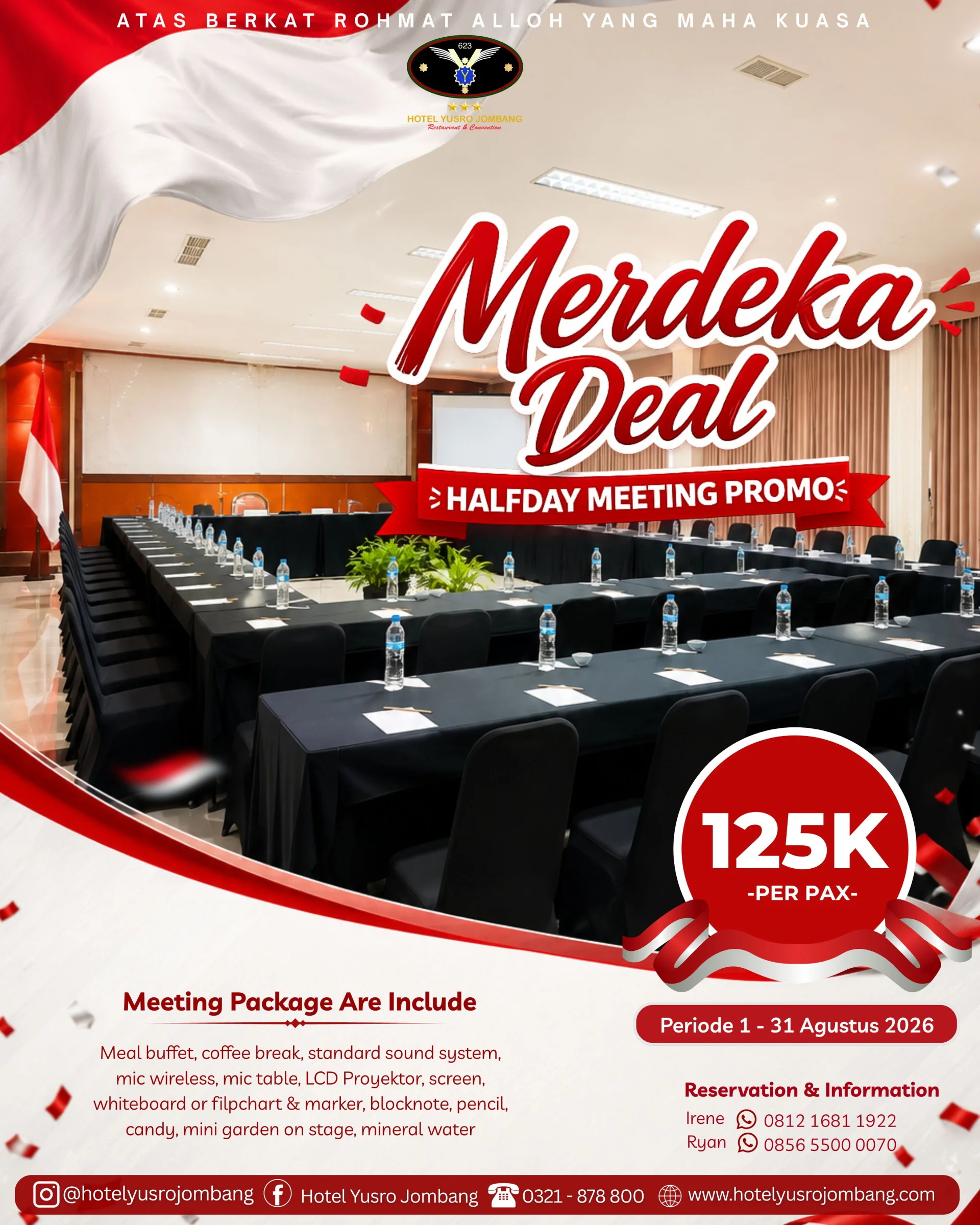 MERDEKA DEAL - HALFDAY MEETING PROMO